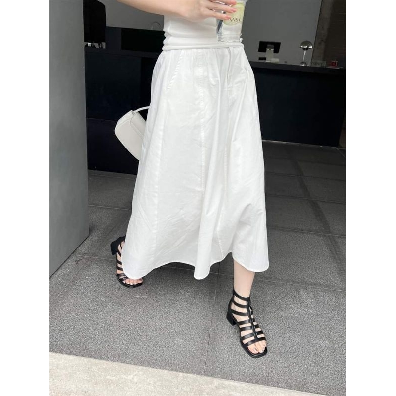 Giày sandal chiến binh gót vuông 4cm đan dây