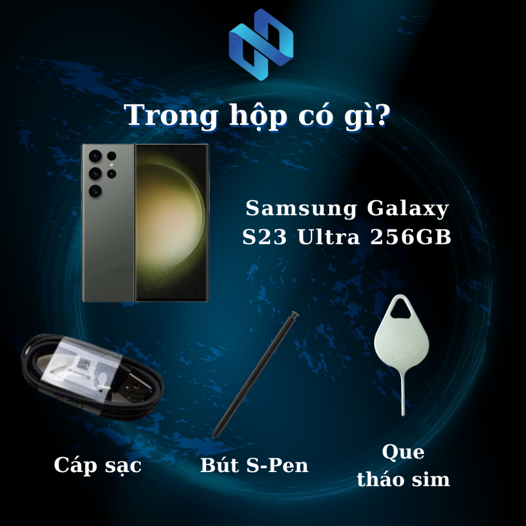 Điện Thoại Samsung Galaxy S23 Ultra 256GB Chính Hãng Dung Lượng Lớn Độ Phân Giải FullHD+ Camera Sắc Nét