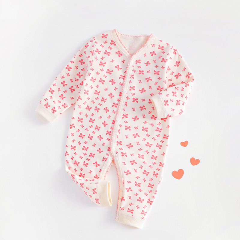 Áo liền quần Body dài tay thun cotton Quảng Châu cho bé trai bé gái hàng xuất Hàn SLT40