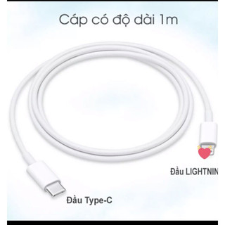 Combo Bộ Sạc Nhanh 20w Công Nghệ PD(Củ PD 20w + Cáp Type-C)