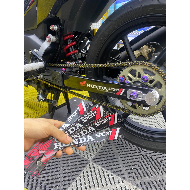 Tem honda  phản quang