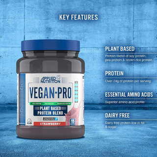 Sữa tăng cơ, bổ sung Protein thực vật cho người ăn chay Applied Nutrition Vegan Pro 450g