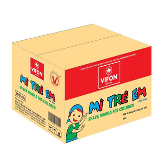 Thùng 200 gói/ lốc 50 gói mì tôm trẻ em vifon 20g