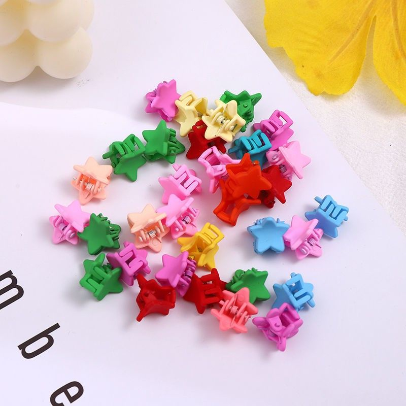 Combo 50 kẹp tóc xinh xắn dễ thương cho bé có túi zip