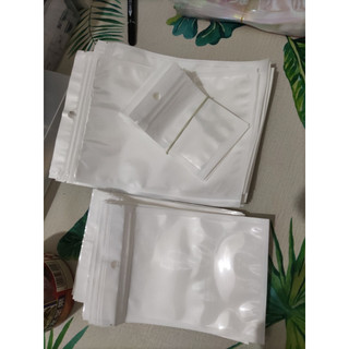 [Combo 10 Túi] Túi zip trắng 1 mặt trong cao cấp