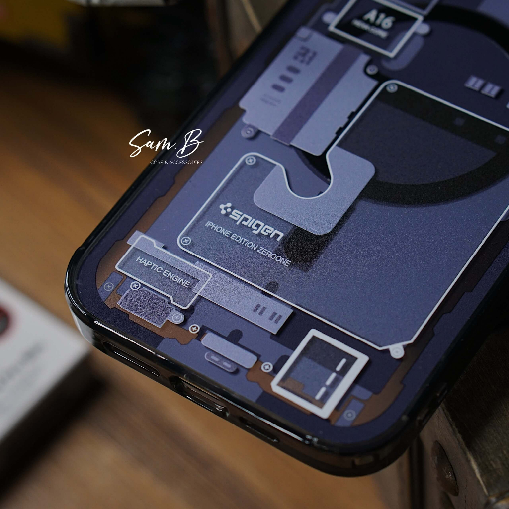 SPIGEN Ultra Hybrid Zero One MagFit Frosted Case  Cho iPhone 12 trở lên