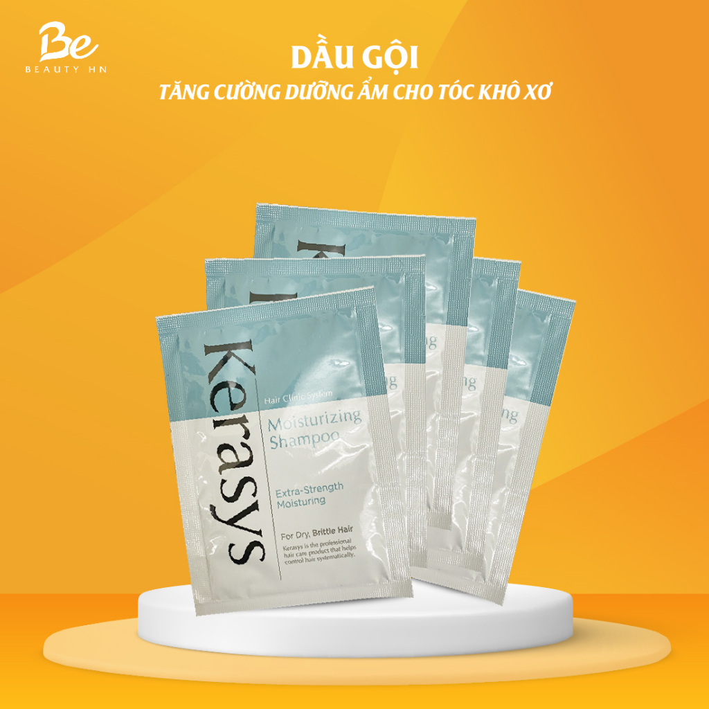 Set gói dầu gội Kerasys Hàn Quốc dành cho tóc khô xơ, hư tổn, chẻ ngọn 8ml/gói