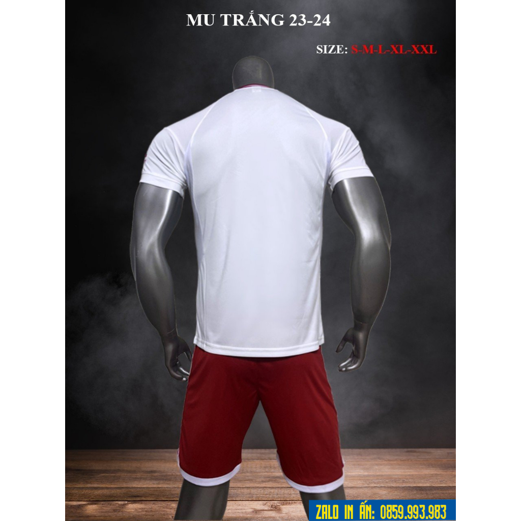 Bộ Quần Áo Bóng Đá Đồ Đá Banh CLB MU Đủ Mẫu Logo Thêu Thun Lạnh Cao Cấp B1