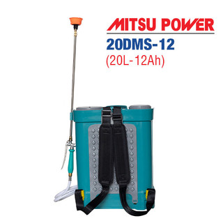 Bình phun thuốc | Bình xịt điện MITSU POWER 20DMS-12LI (20L, 10AH, bơm đôi)