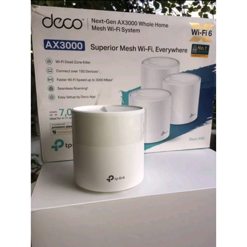 Deco W6000  - 1 pack, Tp-link AX3000