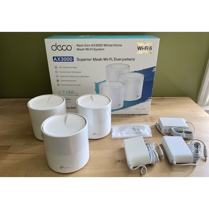 Deco W6000  - 2 pack, TP-Link AX3000
