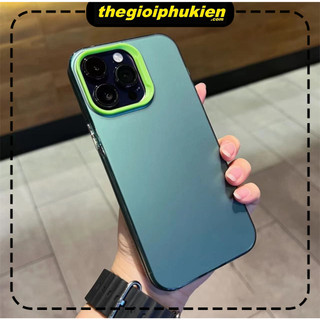 Ốp lưng iphone nhựa acrylic cứng chống sốc mặt nhám dành cho ip 6/7/8/plus/x/xr/xs/11/12/13/14/pro max - dx196