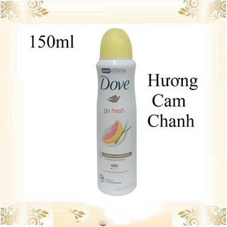 Xịt khử mùi dove nữ 150ml