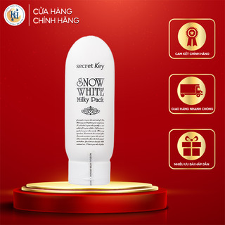 Kem Tắm Trắng Toàn Thân Secret Key Snow White Milky Pack 200g