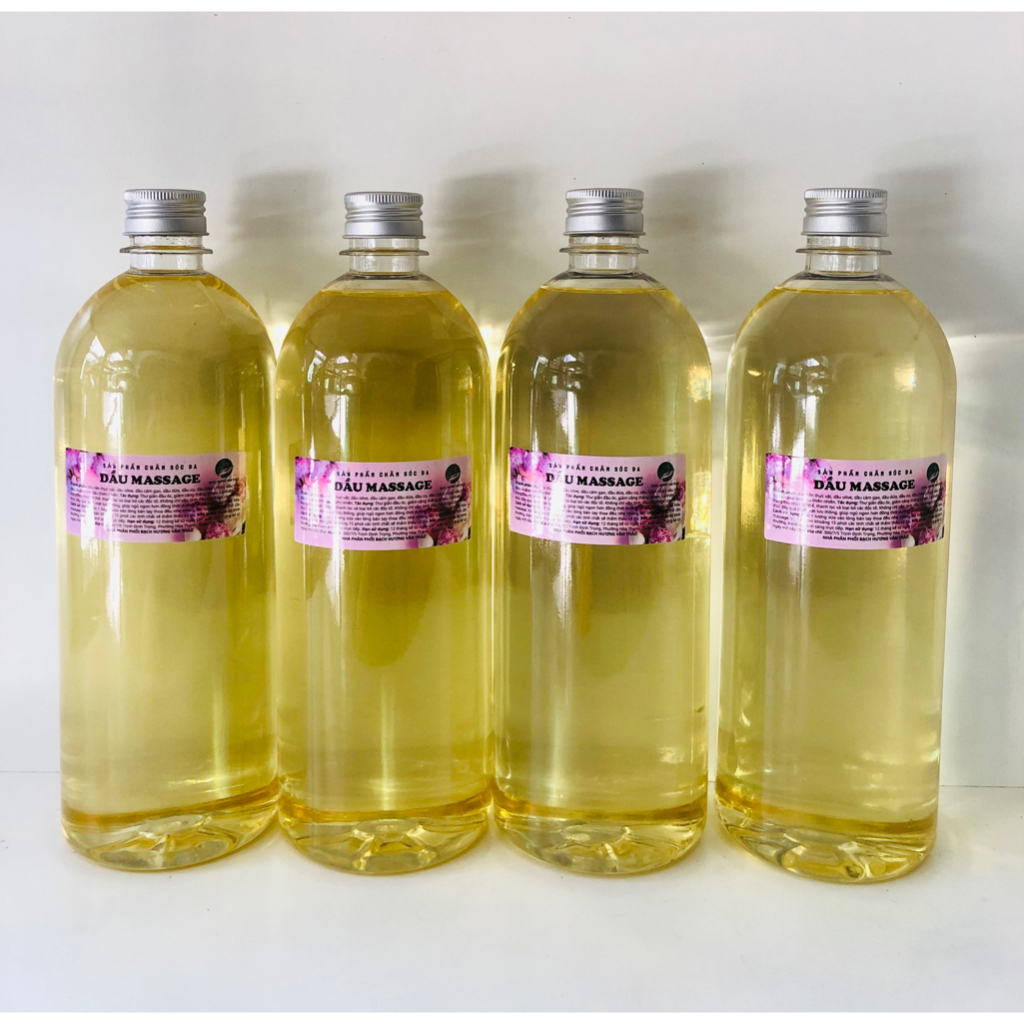 1 lít, 500ml  sỉ dầu massage body,/ dầu dừa, / dầu olive , bạch hương vân thảo, tinh dầu dùng cho spa, gừng, sả chanh