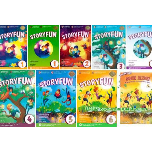 Tiếng Anh cho bé Storyfun 1,2,3,4,5,6