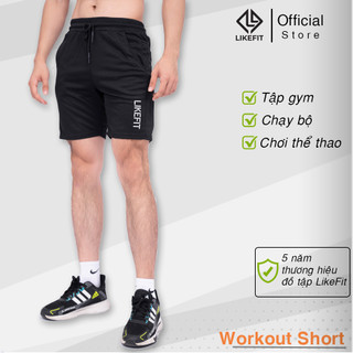 Quần Tập Gym Nam LIKEFIT Crossfit chạy bộ chơi thể thao co dãn 4 chiều