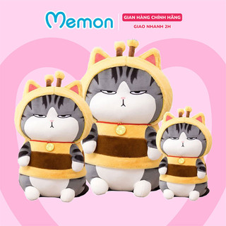 Gấu Bông Mèo Hoàng Thượng Cosplay Ong Cao Cấp Memon
