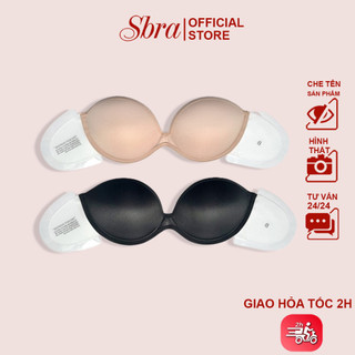 Áo lót cúp dán ngực sbra có gọng nâng ngực chống tụt mềm mịn thoáng mát ac19