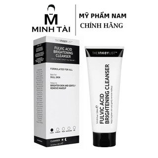 Sữa rửa mặt sáng da The Inkey List Fulvic Acid Brightening Cleanser 150ml