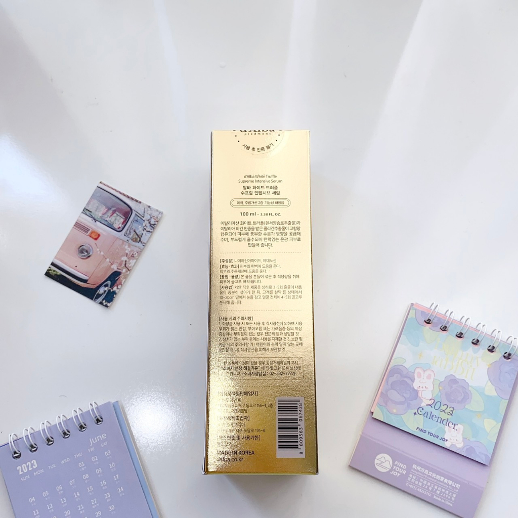 Xịt Khoáng Dalba Serum d'Alba White Truffle Chống Lão Hoá & Căng Bóng Da 100ml