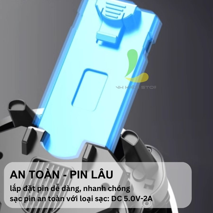 Pin flycam P14 HOSAN cung cấp thêm tối đa 10 phút bay ấn tượng, dung lượng 1800mAh