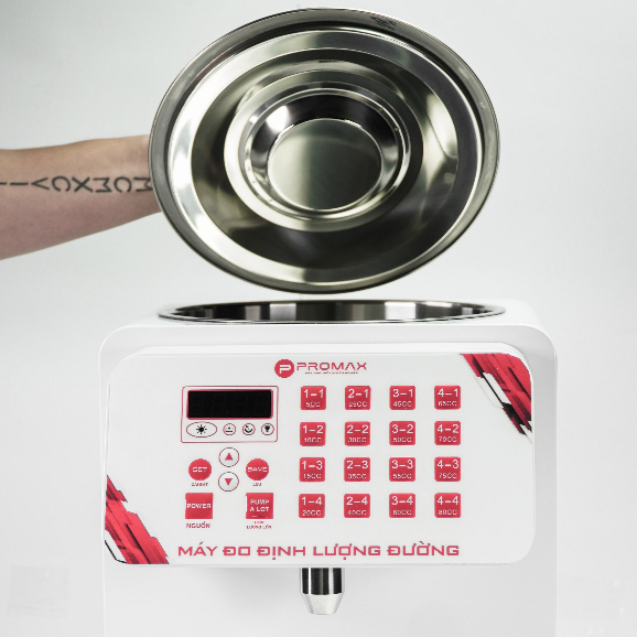Máy đo định lượng đường PROMAX PA-S16 - Inox chống gỉ - Thể tích 8,5 lít - Bảo hành 12 tháng - Hàng chính hãng
