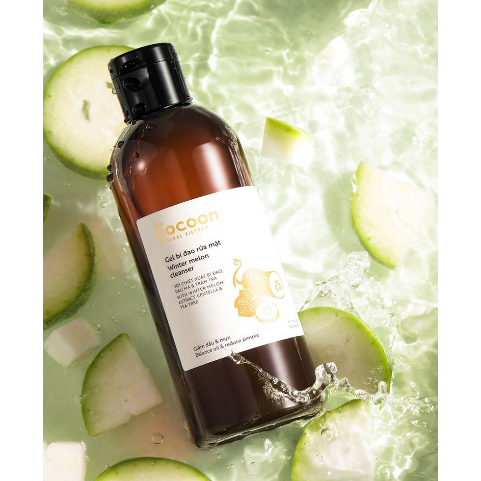 Gel bí đao rửa mặt cocoon 310ml thuần chay