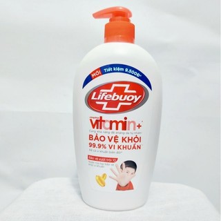 Nước rửa tay Lifebuoy Bảo vệ vượt trội 450g