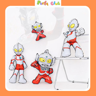 Bong bóng hình siêu nhân điện quang Ultraman trang trí sinh nhật