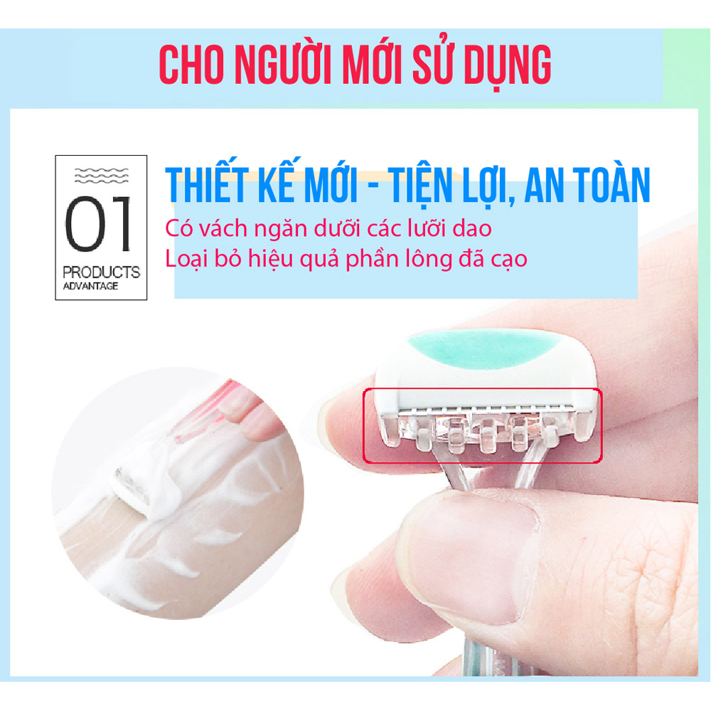 Dao Cạo Vùng Bikini Kai Bikini Line Razor ( Set 2 Cái)