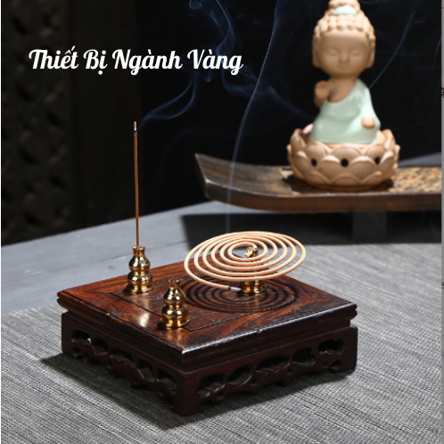Chân Trụ Hồ Lô,Đế Cắm Nhang Vòng Nhang Tăm Nhang Cây Nhang Khoanh