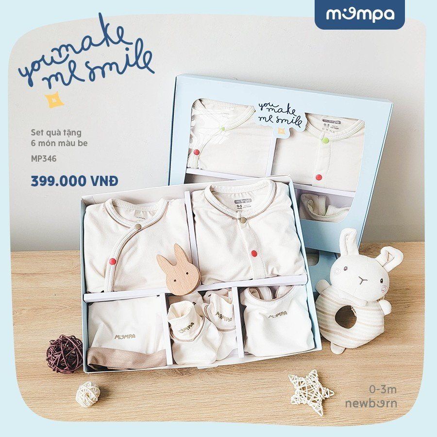 Mompa - Sét quà tặng 6 món MP346