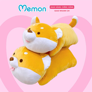 Gấu Bông Chó Shiba Biểu Cảm Cao Cấp Memon