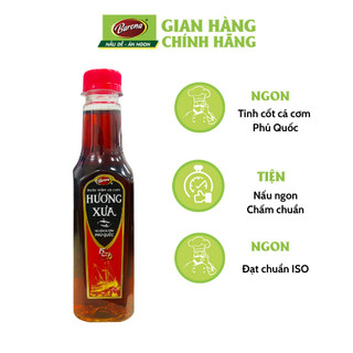Nước mắm cá cơm phú quốc hương xưa 15 độ đạm 250ml