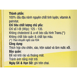 Dầu ăn Simply (dầu đậu nành) 1l - 2l date mới