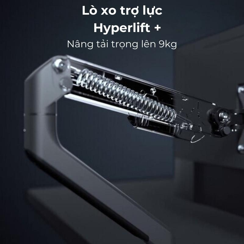 Giá Đỡ Màn Hình Human Motion T6 Pro - giúp gọn bàn làm việc - thẩm mỹ