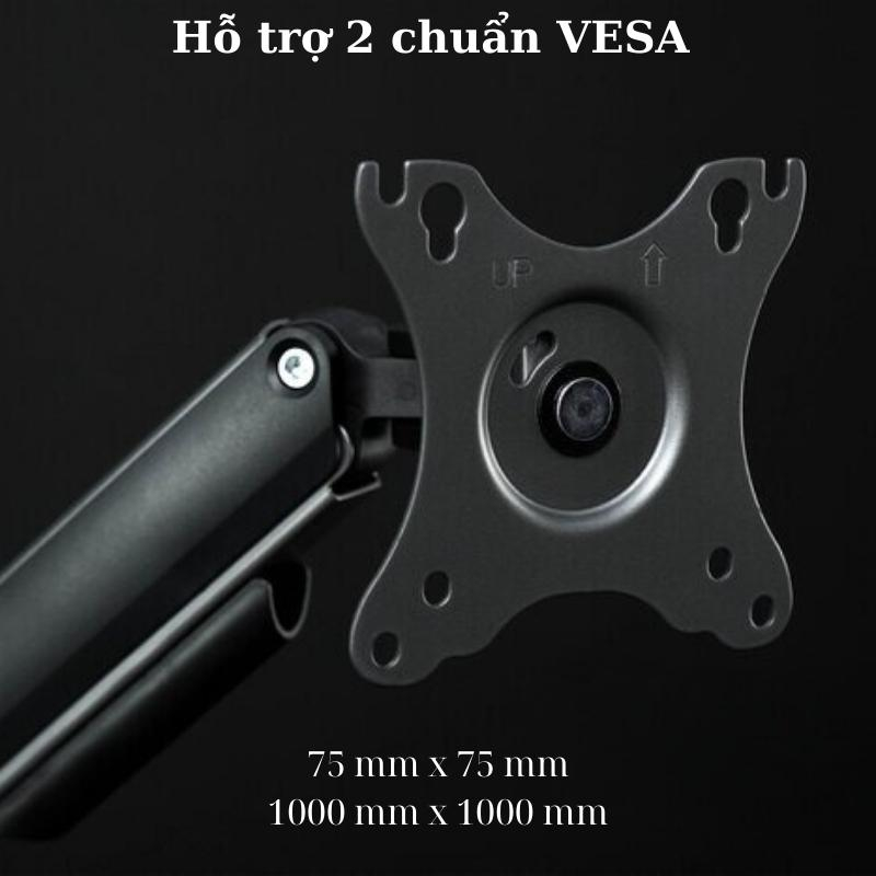 Giá Đỡ Màn Hình Human Motion T6 Pro - giúp gọn bàn làm việc - thẩm mỹ