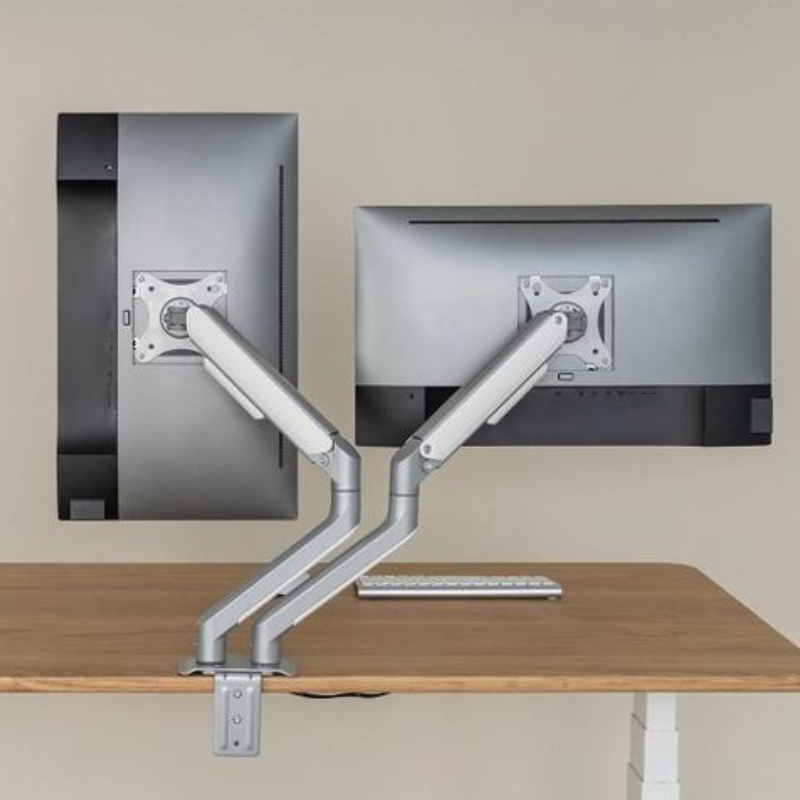Giá Đỡ Màn Hình Đôi Human Motion T6 Pro - Dual - hai tay nâng 2 màn hình máy tính-gọn gàng