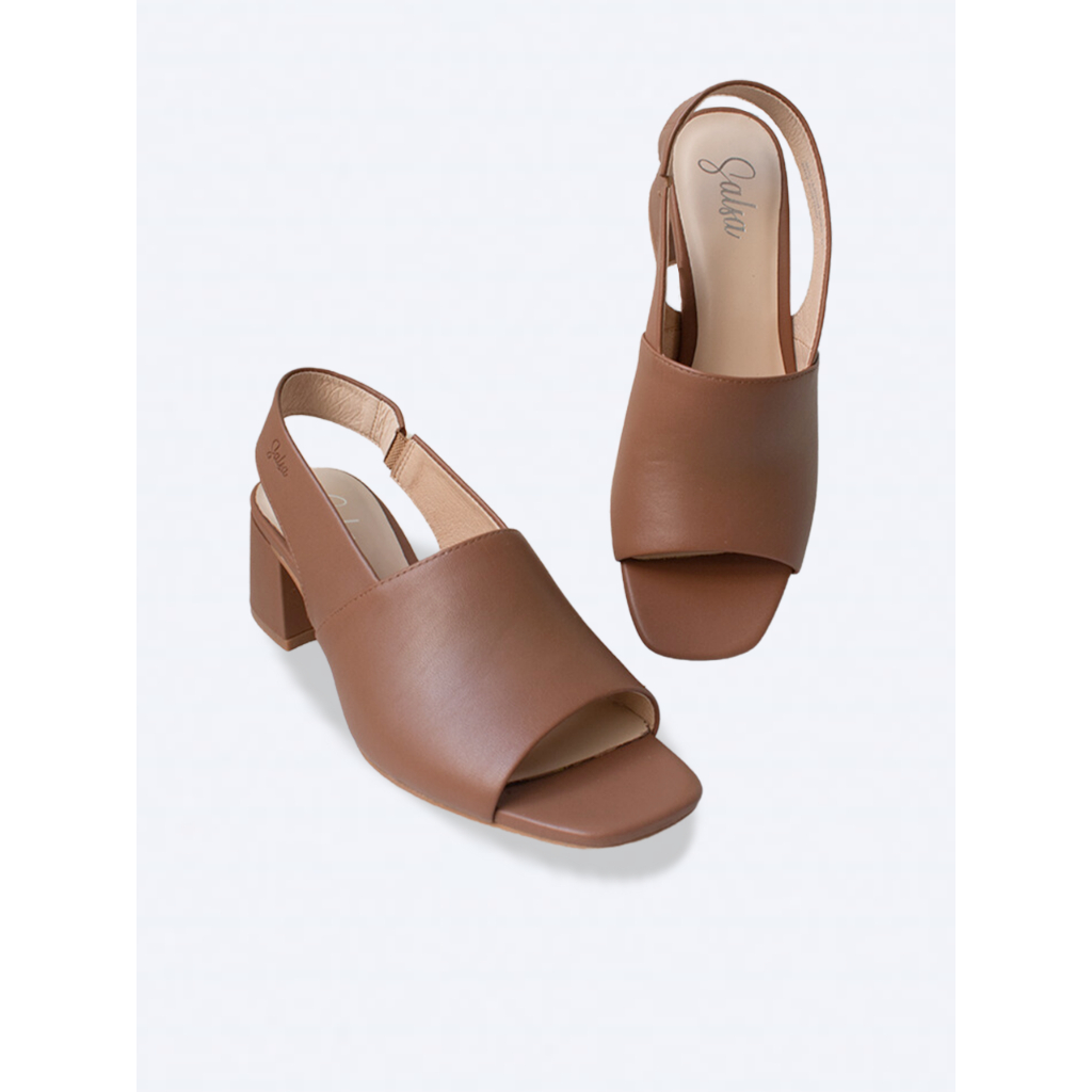 Giày Mule quai hậu da thật - SALSA