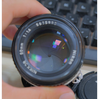 nikkor 50mm f1.4 AIS - ống kính nikon 50 f1.4 đời AIS
