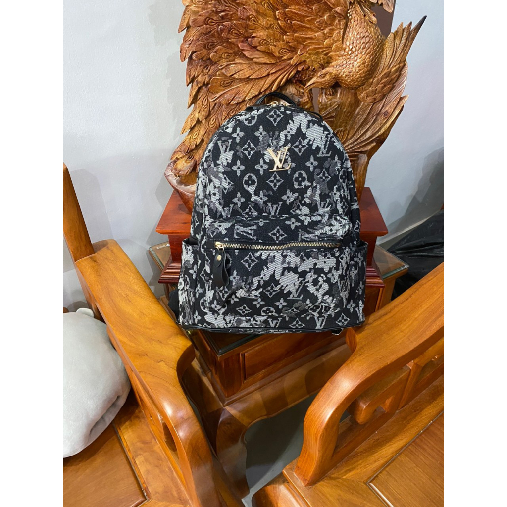 BALO DA LV LOANG HỌA TIẾT  Nam nữ đi học cặp đi học nam nữ đẹp phong cách thời trang unisex