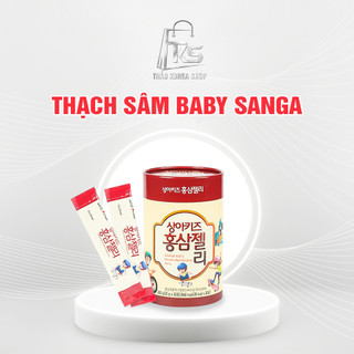 {HÀNG CHÍNH HÃNG} Thạch hồng sâm baby SANGA KID'd (Thảo Korea Shop)