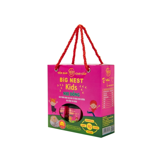 YẾN SÀO NHI ĐỒNG BIGNEST Cao Cấp Hương Dâu Cho Bé.