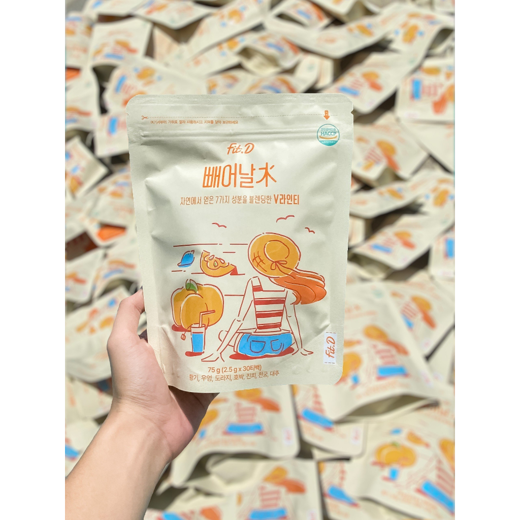 Trà Hoa Tiêu Mỡ VLINE Chính Hãng Hàn Quốc | Xù Korea