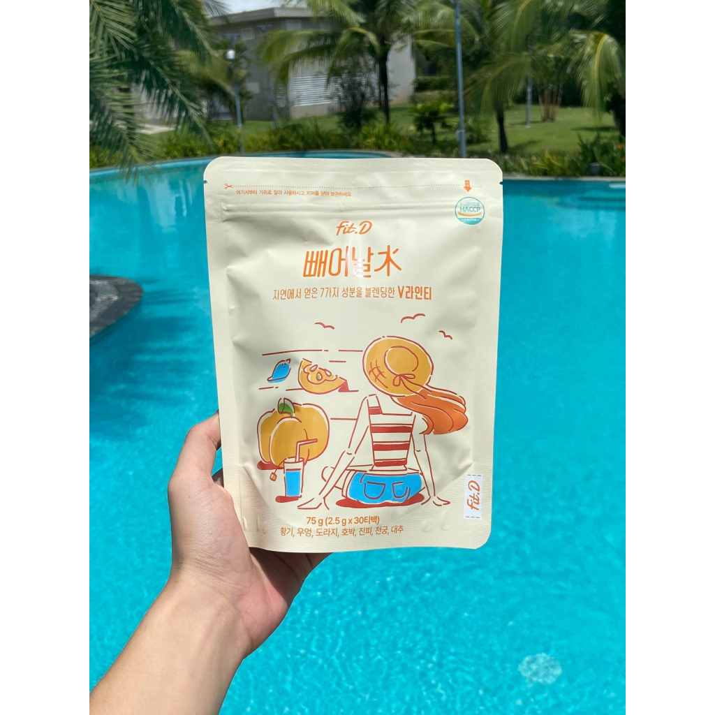 Trà Hoa Tiêu Mỡ VLINE Chính Hãng Hàn Quốc | Xù Korea