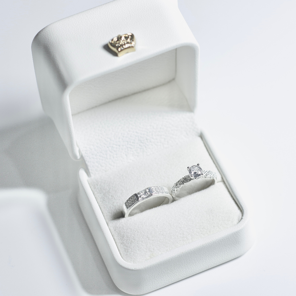 Nhẫn Đôi Bạc #TBHP tiembachanhphuc Cam Kết Chuẩn Bạc Ta 925 Xịn Không Xỉn Màu - Mã TSJC36