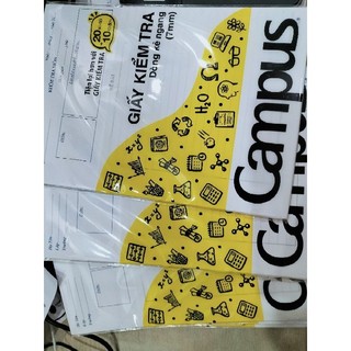 Tập Giấy kiểm tra cấp 2 Campus