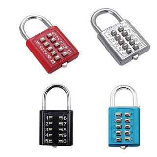 Khóa treo số bấm 10 số , an toàn, tiện dụng , mã số cửa nhà , khóa tủ , khóa vali