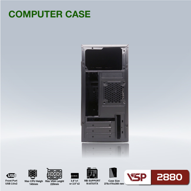 Vỏ Case máy tính VSP 2880